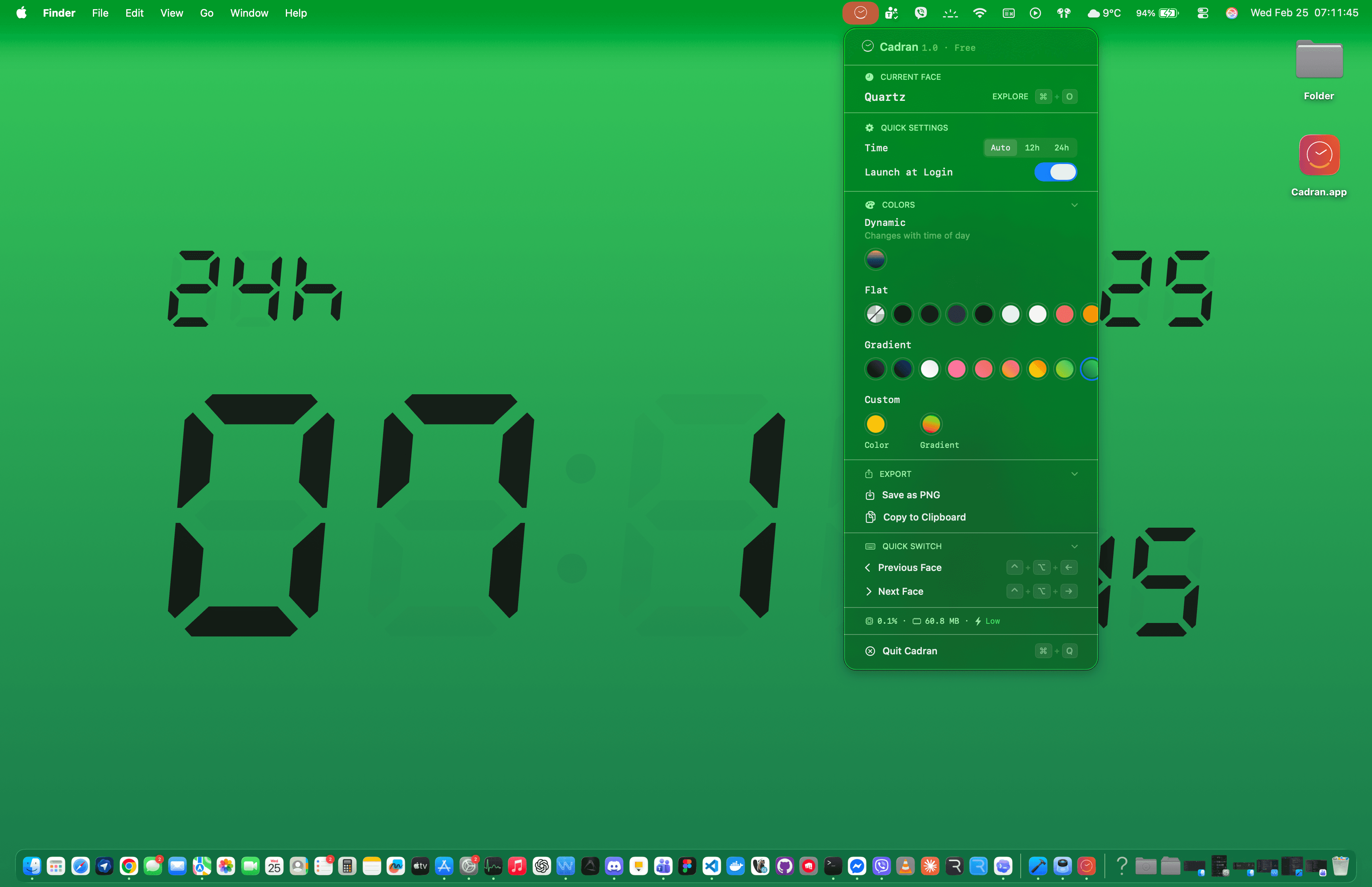 2 — Set your background